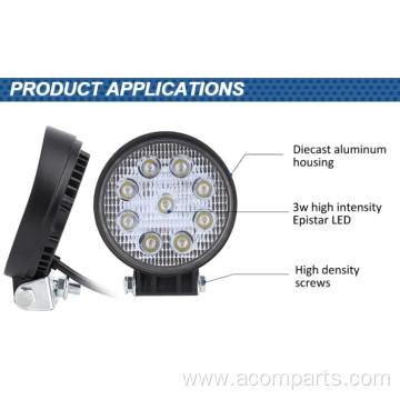 48w led flood head light for car